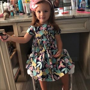 Smiling button school dresses size 4 worn once